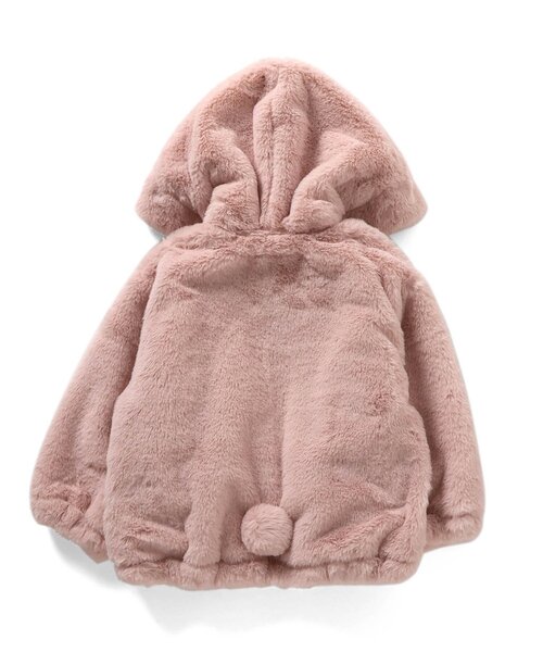 Seraph（セラフ）の「ふわふわアニマルアウター（ブルゾン・キッズ・サックスブルー/アイボリー/ピンク・70/80/90/100/110/120/130/140）」の17枚目の写真