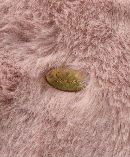 Seraph（セラフ）の「ふわふわアニマルアウター（ブルゾン・キッズ・サックスブルー/アイボリー/ピンク・70/80/90/100/110/120/130/140）」の20枚目の写真