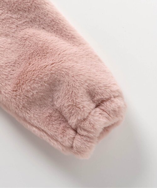 Seraph（セラフ）の「ふわふわアニマルアウター（ブルゾン・キッズ・サックスブルー/アイボリー/ピンク・70/80/90/100/110/120/130/140）」の21枚目の写真