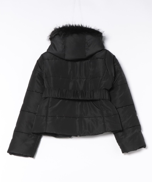 apres jour（アプレジュール）の「ベルト付きフェイクダウンジャケット【ZOZOTOWN限定アイテム】（ダウンジャケット/コート・レディース・ブラック/ライトグレー/オフホワイト・X-LARGE/フリー）」の18枚目の写真