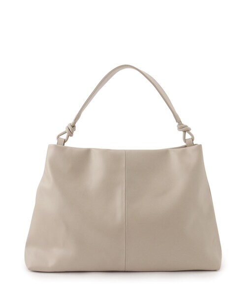 grove（グローブ）の「ロープハンドルワンショルダー（トートバッグ・レディース・ブラック/シルバー系その他/ベージュ系その他7/ライトグレー・00）」の14枚目の写真