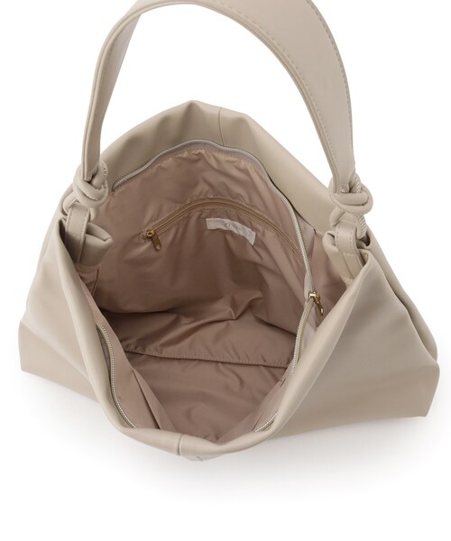 grove（グローブ）の「ロープハンドルワンショルダー（トートバッグ・レディース・ブラック/シルバー系その他/ベージュ系その他7/ライトグレー・00）」の21枚目の写真