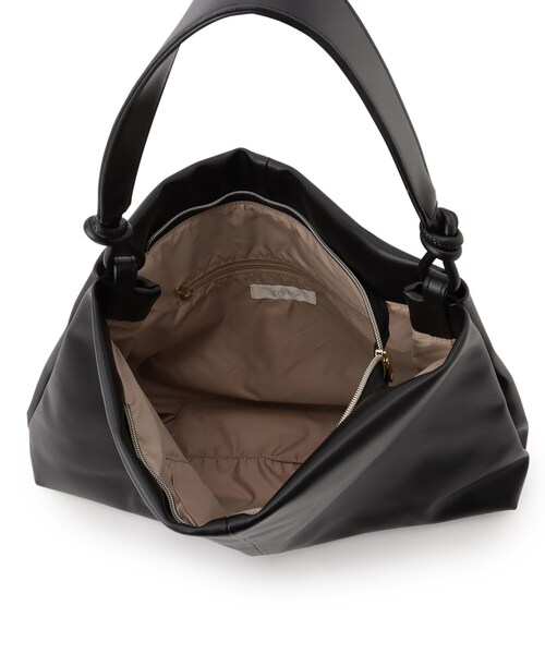 grove（グローブ）の「ロープハンドルワンショルダー（トートバッグ・レディース・ブラック/シルバー系その他/ベージュ系その他7/ライトグレー・00）」の22枚目の写真