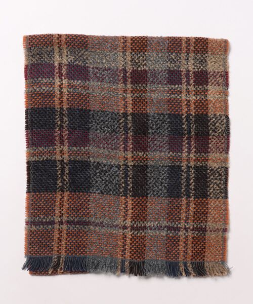 RATTLE TRAP（ラトルトラップ）の「マフラー（マフラー・メンズ・ボルドー/オレンジ系・FREE）」の6枚目の写真