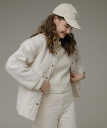 URBAN RESEARCH Sonny Label | 切替えノーカラーショートブルゾン(ブルゾン)