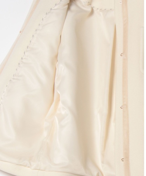 CADUNE（カデュネ）の「ノーカラーポケットコート（ダウンジャケット