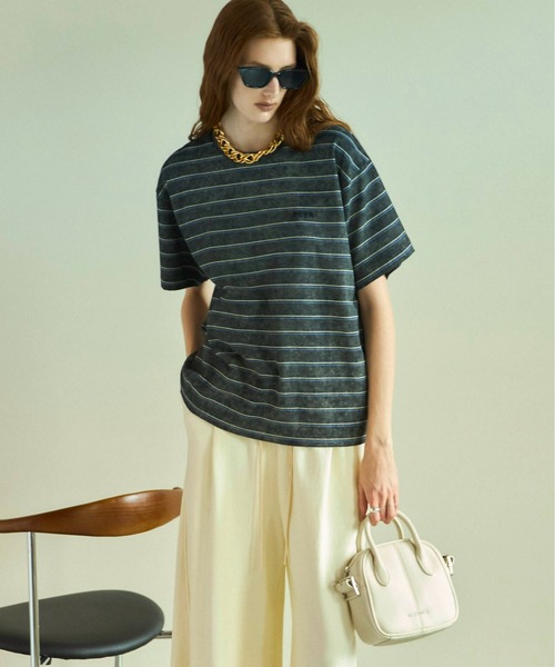 MAISON SPECIAL(メゾンスペシャル)の「Wide Strap Boston Bag/ワイドストラップボストンバッグ(ボストンバッグ・レディース・キャメル/ホワイト/ブラック・FREE)」の5枚目の写真