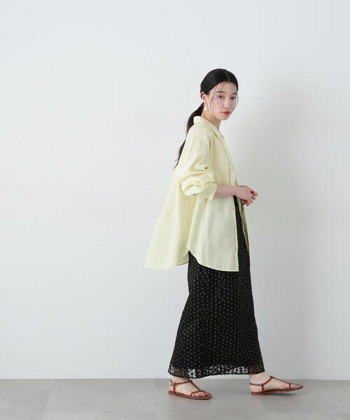 N.(N. Natural Beauty Basic)(エヌエヌナチュラルビューティーベーシック)の「デイジーフラワータイトスカート(スカート・レディース・ブラック/ホワイト・SMALL/MEDIUM)」の20枚目の写真