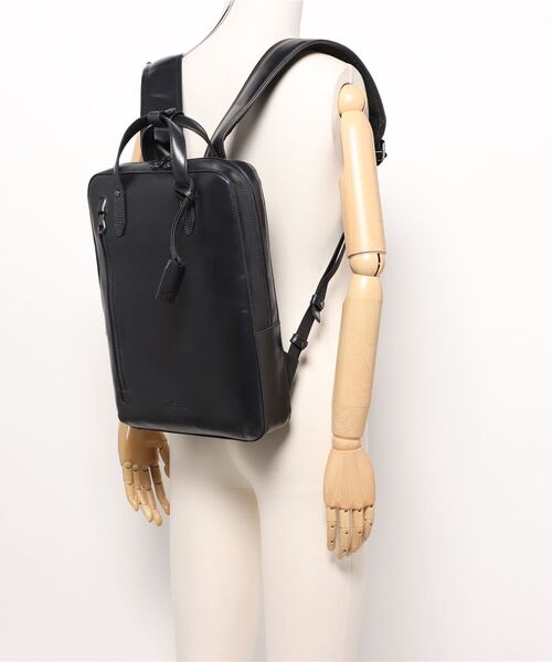 CROWDED CLOSET（クラウデッドクローゼット）の「【JOYA/ジョヤ】リアルレザー2WAYリュックサック（バックパック/リュック・メンズ・ブラック/ネイビー・FREE）」の7枚目の写真