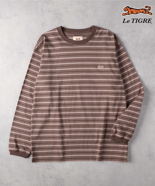 Le TIGRE】マルチボーダーロンT（Tシャツ/カットソー）｜Right-on