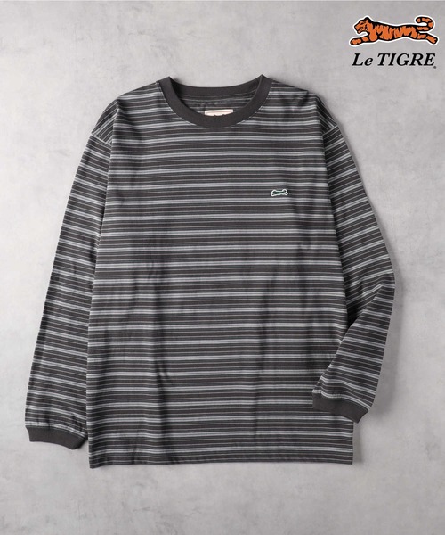 Le TIGRE】マルチボーダーロンT（Tシャツ/カットソー）｜Right-on