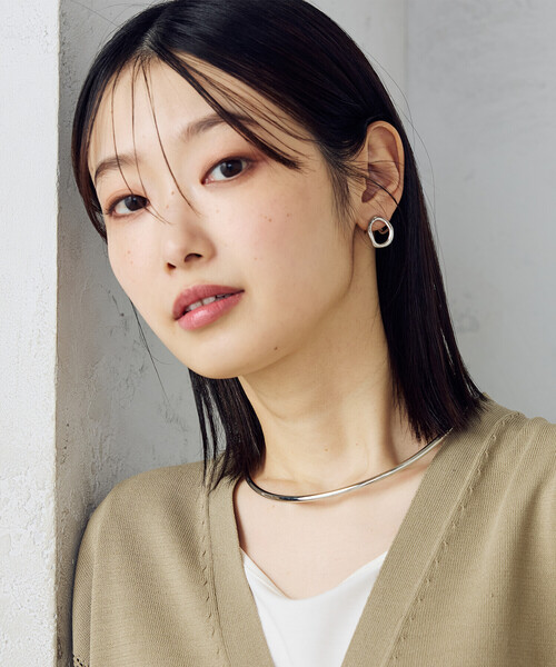 COMME CA ISM（コムサイズム）の「メタルチョーカー（ネックレス・レディース・シルバー・FREE）」の3枚目の写真