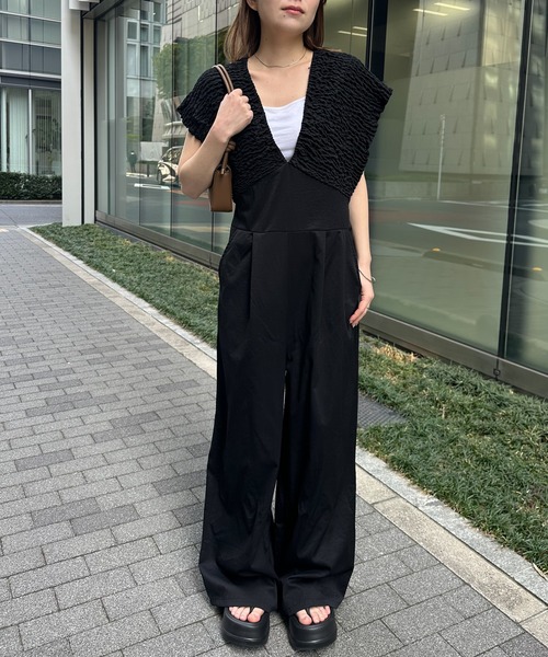 MYLAN バックリボンオールインワン MYLAN バックリボンオールインワン バックリボンオールインワン※WEB