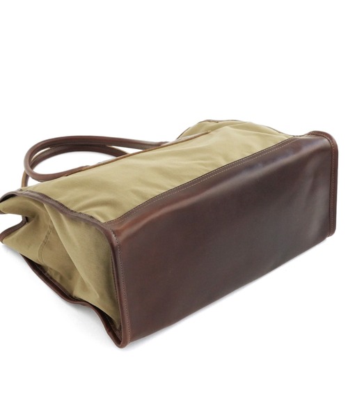 ARTS & CRAFTS(アーツアンドクラフト)の「アーツアンドクラフツ / CORDURA SPAN コーデュラスパン / SQUARE TOTE スクエアトート(トートバッグ・メンズ・ブラック/ダークベージュ・FREE)」の13枚目の写真