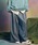 MAISON SPECIALi]XyVj́usUNISEXt4 Colors Chambray Washable Wool Baggy Wide Pants/4FVu[E[oM[ChpcyMAISON SPECIAL/]XyVziXbNXjvbu[
