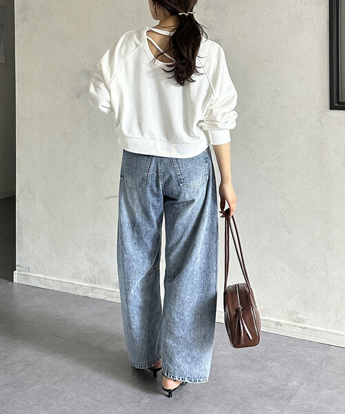 Thevon（ゼボン）の「Tストラップミュール（パンプス・レディース・シルバー/アイボリー/ブラック・M/L）」の18枚目の写真