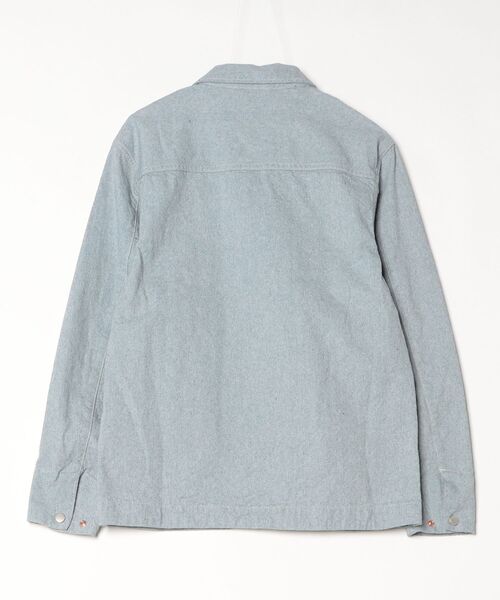 REPLAY（リプレイ）の「リサイクルコットンジャケット（セットアップモデル）（カバーオール・メンズ・ライトブルー・SMALL/MEDIUM/X-LARGE）」の2枚目の写真