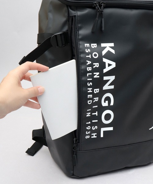 防水ポリエステル ターポリン 大容量 ボックスバックパック A4・B4・PC