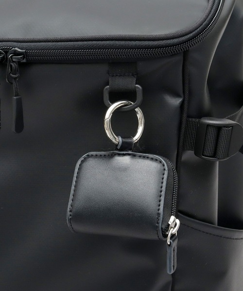 防水ポリエステル ターポリン 大容量 ボックスバックパック A4・B4・PC