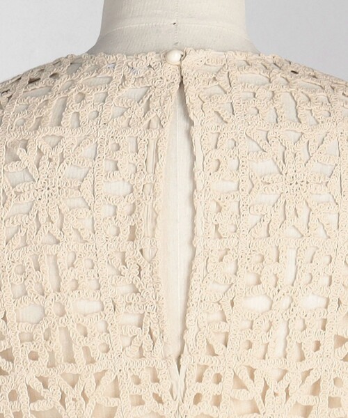 LOEFF（ロエフ）の「＜LOEFF＞モチーフ レース ドレス