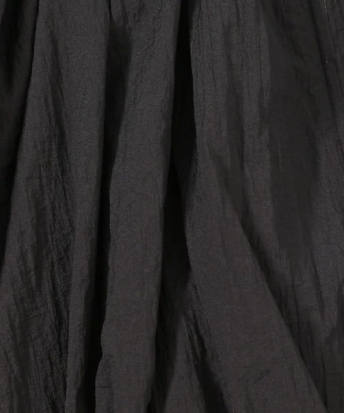 mysty woman（ミスティウーマン）の「ギャザーシアーZIPブルゾン　322312（シャツ/ブラウス・レディース・アイボリー/ブラック/グレイッシュベージュ・FREE）」の19枚目の写真