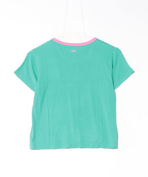 BILLABONG(ビラボン)の「BILLABONG/ビラボン リンガーTシャツ BF01C-210(Tシャツ/カットソー・レディース・エメラルド/イエロー/ホワイト・M/L)」の19枚目の写真