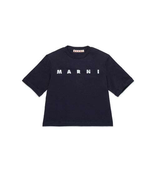 MARNI（マルニ）の「キッズ Tシャツ MARNI KID（Tシャツ/カットソー・キッズ・ネイビー/ベビーピンク/ホワイト・10Y/4Y/6Y/8Y/14Y/12Y）」の8枚目の写真