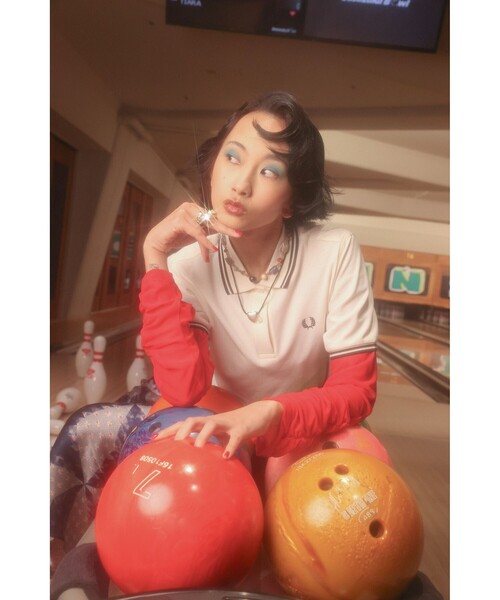 FRED PERRY フレッドペリー ポロシャツ FRED PERRY(フレッドペリー) 80'sロゴ刺繍ポロシャツ 40(Sサイズ