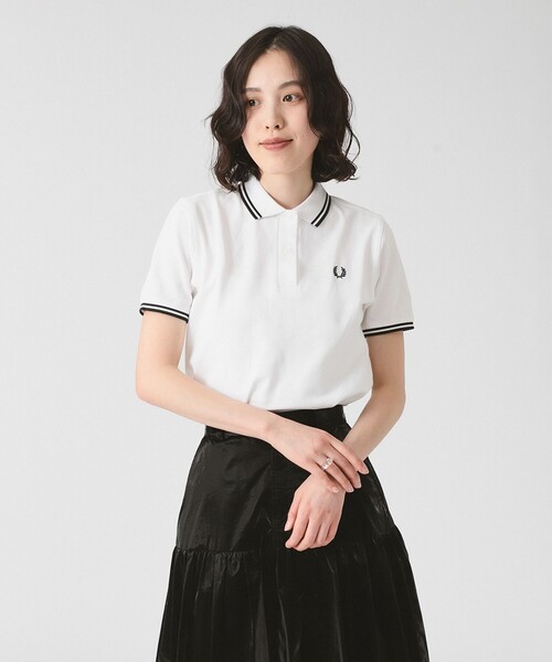 フレッドペリーポロシャツ　ブラック✖️ホワイト FRED PERRY（フレッドペリー）の「FRED PERRY / The Twin Tipped