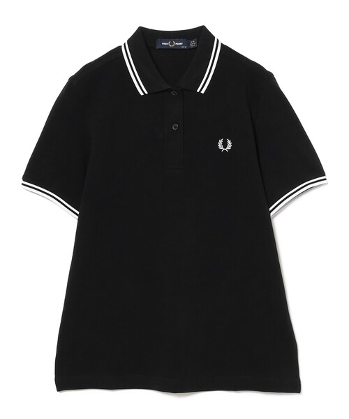 ほぼ未使用　Fred Perry ブラック ホワイト　ポロシャツ FRED PERRY ポロシャツ ポロ The Fred Perry Shirt - G3600