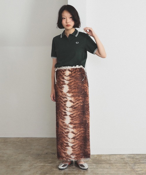 FRED PERRY(フレッドペリー)の「FRED PERRY / The Twin Tipped Fred Perry Shirt(ポロシャツ・レディース・ダークグリーン/ブラック/ホワイト/ピンク/ネイビー/ラベンダー・8/10)」の16枚目の写真