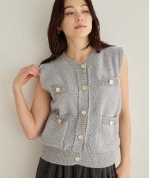 Edit Sheen（エディットシーン）の「ループヤーンニットベスト（ベスト）」