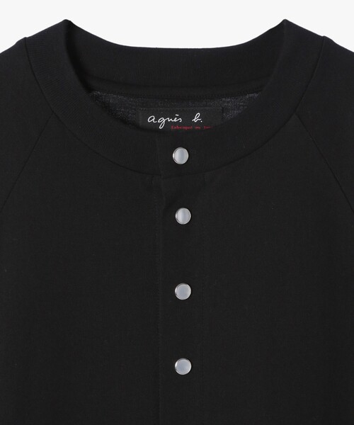 agnes b.(アニエスベー)の「メンズ コットン ブルゾン "Senga"(ブルゾン・メンズ・ブラック・2/3/1)」の6枚目の写真