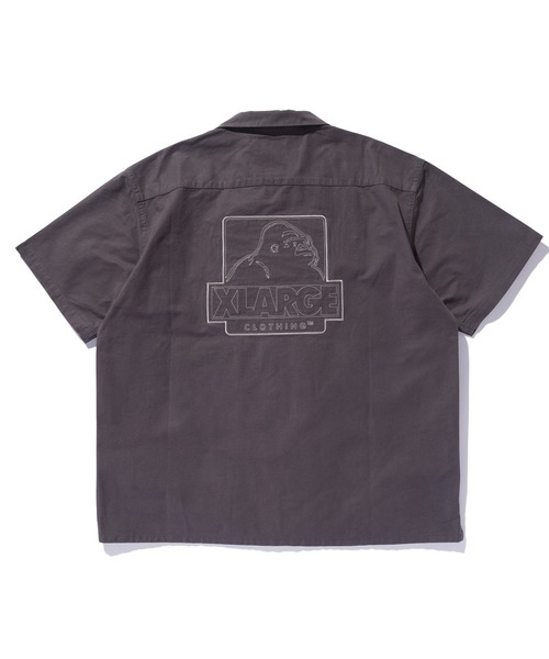 XLARGE(エクストララージ)の「OG S/S SHIRT(シャツ/ブラウス・メンズ・ブラウン/チャコール/ベージュ/ライトブルー・S/M/L/XL)」の6枚目の写真