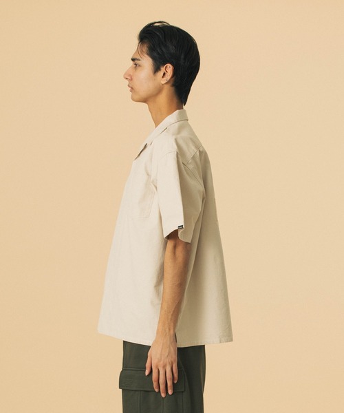 XLARGE(エクストララージ)の「OG S/S SHIRT(シャツ/ブラウス・メンズ・ブラウン/チャコール/ベージュ/ライトブルー・S/M/L/XL)」の8枚目の写真