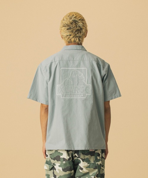 XLARGE(エクストララージ)の「OG S/S SHIRT(シャツ/ブラウス・メンズ・ブラウン/チャコール/ベージュ/ライトブルー・S/M/L/XL)」の17枚目の写真