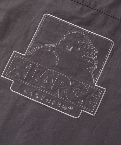 XLARGE(エクストララージ)の「OG S/S SHIRT(シャツ/ブラウス・メンズ・ブラウン/チャコール/ベージュ/ライトブルー・S/M/L/XL)」の19枚目の写真