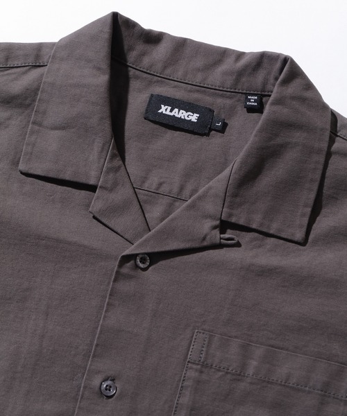 XLARGE(エクストララージ)の「OG S/S SHIRT(シャツ/ブラウス・メンズ・ブラウン/チャコール/ベージュ/ライトブルー・S/M/L/XL)」の20枚目の写真