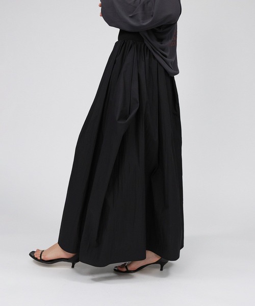 BABYLONE（バビロン）の「タイプライターボリュームスカート（スカート・レディース・ホワイト/ブラック・38inch/36inch）」の3枚目の写真