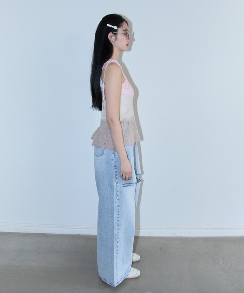 キャミソール crochet border camisole セール】crochet border camisole（キャミソール）｜HONEY MI