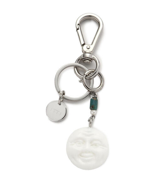 ITTI（イッチ）の「ITTI/イッチ/Art by masasculp LUCKEY CHARM / FACE FEVE/ITTI-GOODS-072（キーホルダー・メンズ・ホワイト/ブラック・F）」の11枚目の写真