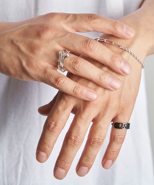 LAMBDA(ラムダ)の「ラムダチェーンリング(リング・メンズ・シルバー系その他・#9/#11/#13/#15/#17/#19)」の10枚目の写真