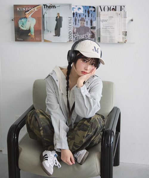 3.3 Field Trip （3.3フィールドトリップ）の「3.3 Field Trip／ビンテージカーゴパンツ（カーゴパンツ・レディース・パープル/その他1/ブルー/ブラック・MEDIUM/SMALL）」の4枚目の写真