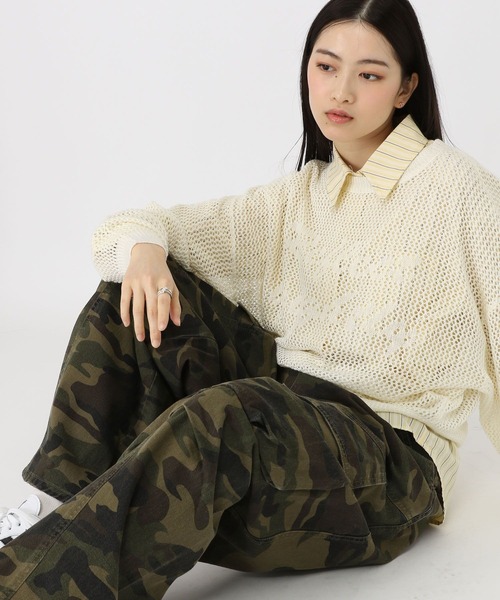 3.3 Field Trip （3.3フィールドトリップ）の「3.3 Field Trip／ビンテージカーゴパンツ（カーゴパンツ・レディース・パープル/その他1/ブルー/ブラック・MEDIUM/SMALL）」の10枚目の写真