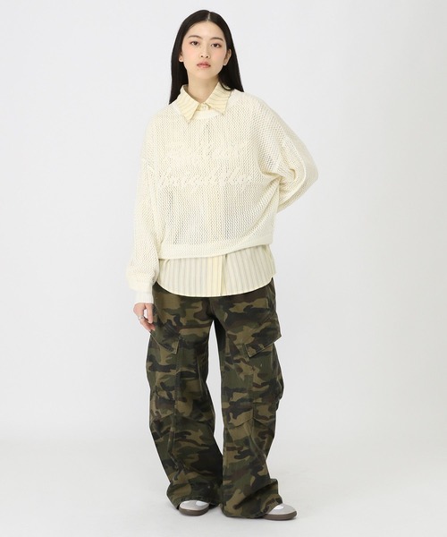 3.3 Field Trip （3.3フィールドトリップ）の「3.3 Field Trip／ビンテージカーゴパンツ（カーゴパンツ・レディース・パープル/その他1/ブルー/ブラック・MEDIUM/SMALL）」の8枚目の写真