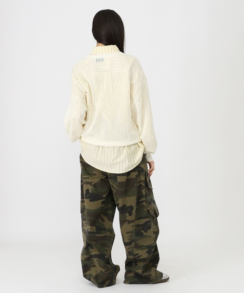 3.3 Field Trip （3.3フィールドトリップ）の「3.3 Field Trip／ビンテージカーゴパンツ（カーゴパンツ・レディース・パープル/その他1/ブルー/ブラック・MEDIUM/SMALL）」の6枚目の写真