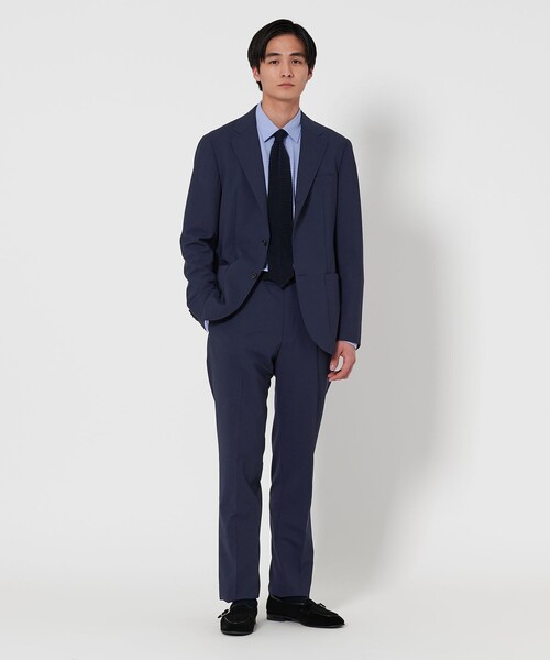 UNITED ARROWS(ユナイテッドアローズ)の「トロピカル 3ボタン テーラードジャケット -撥水・2WAYストレッチ-(テーラードジャケット・メンズ・ネイビー/グレー・50/48/46/44)」の14枚目の写真