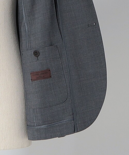 UNITED ARROWS(ユナイテッドアローズ)の「トロピカル 3ボタン テーラードジャケット -撥水・2WAYストレッチ-(テーラードジャケット・メンズ・ネイビー/グレー・50/48/46/44)」の22枚目の写真