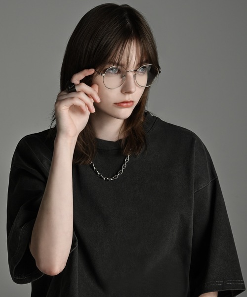 ADRER（アドラー）の「UV cut prettier sunglasses / UVカットプリティアサングラス（メガネ・メンズ・ブラック系1/シルバー系1/ブルー系1/ブラウン系1/ブラック系2/ブラック系3/シルバー系2/クリア・FREE）」の11枚目の写真