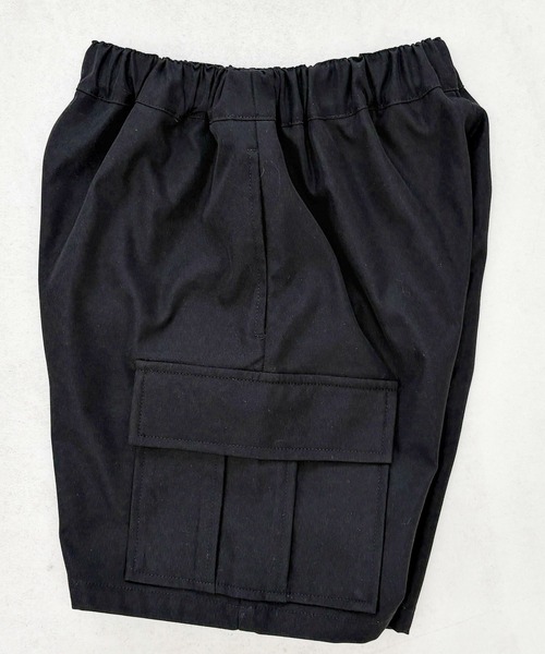 PAIRMANON STREET（ペアマノンストリート）の「【PAIRMANON STREET】選べる6色 ショート カーゴ パンツ 無地 カモフラ レオパード（カーゴパンツ・キッズ・カーキ/ホワイト/ブラウン/マスタード/ベージュ/ブラック・110/150/130/160/140/100/90/120）」の8枚目の写真